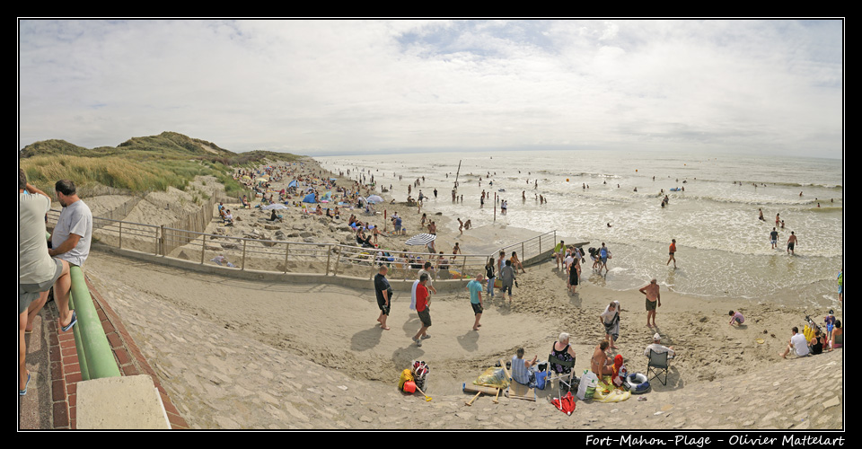 Fort-Mahon-Plage : vue panoramique