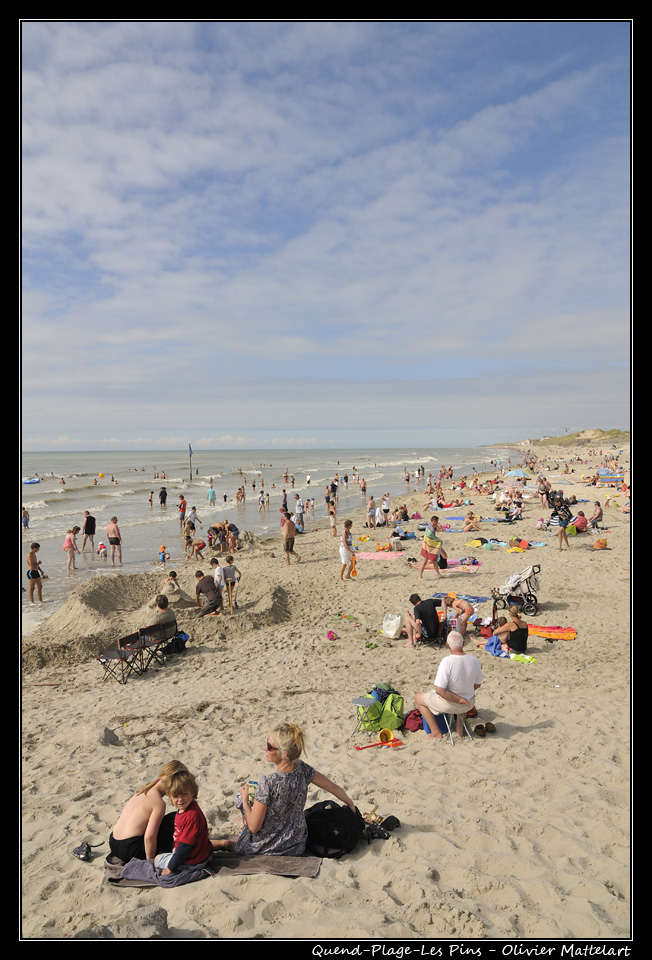 Quend-Plage-Les Pins : plage